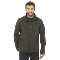 Elevate Men's Amazon Green Vernon Softshell Jacket 7 Elevate Men's Amazon Green Vernon Softshell Jacket -Elevate TM19350 Amazon Green HTF
