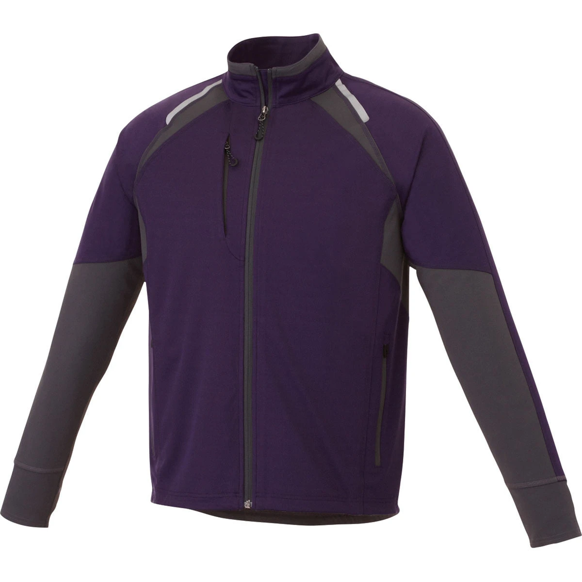 Elevate Men's Dark Plum Sitka Hybrid Softshell Jacket 3 Elevate Men's Dark Plum Sitka Hybrid Softshell Jacket