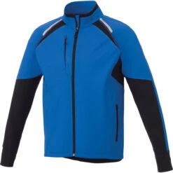 Elevate Men's Olympic Blue Sitka Hybrid Softshell Jacket