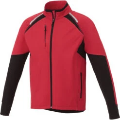 Elevate Men's Team Red Sitka Hybrid Softshell Jacket