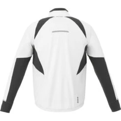 Elevate Men's White Sitka Hybrid Softshell Jacket -Elevate TM19530 White B