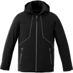 Elevate Men's Black Mantis Insulated Softshell Jacket