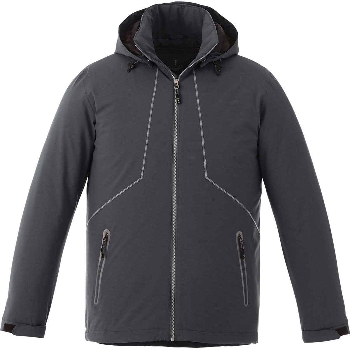 Elevate Men's Grey Storm Mantis Insulated Softshell Jacket 3 Elevate Men's Grey Storm Mantis Insulated Softshell Jacket