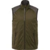 Elevate Men's Loden/Black Smoke Heather Nasak Hybrid Softshel Vest