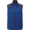 Elevate Men's Metro Blue/Black Smoke Heather Nasak Hybrid Softshel Vest 1 Elevate Men's Metro Blue/Black Smoke Heather Nasak Hybrid Softshel Vest -Elevate TM19546 Metro Blue Black Smoke Heather F