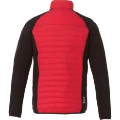 Elevate Men's Team Red/Black Banff Hybrid Insulated Jacket 6 Elevate Men's Team Red/Black Banff Hybrid Insulated Jacket -Elevate TM19602 Team Red Black B