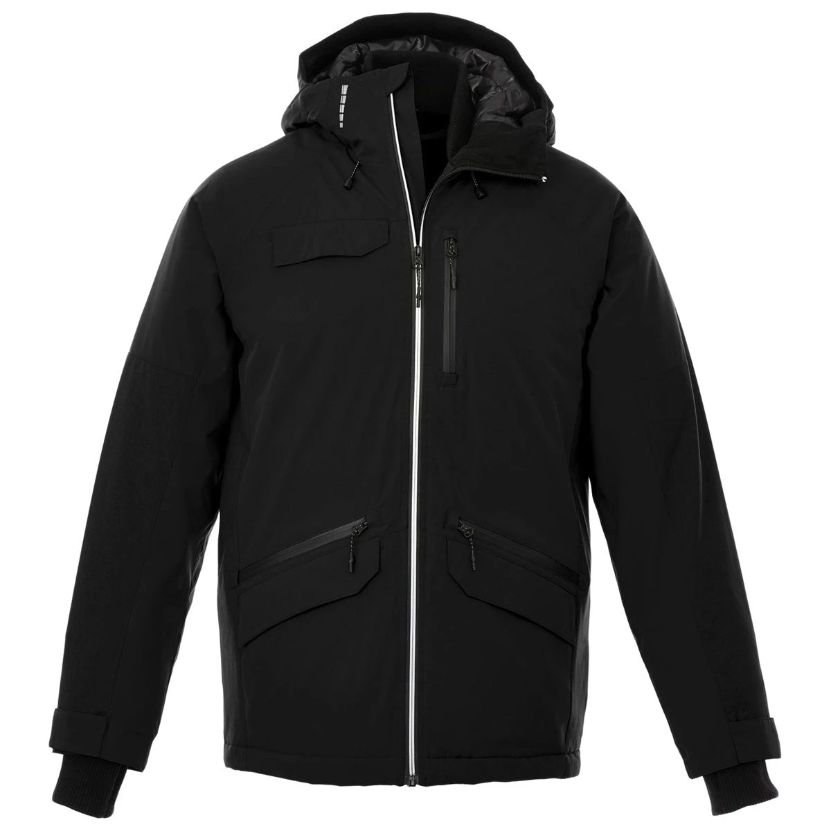 Elevate Men's Black Breckenridge Insulated Jacket 3 Elevate Men's Black Breckenridge Insulated Jacket