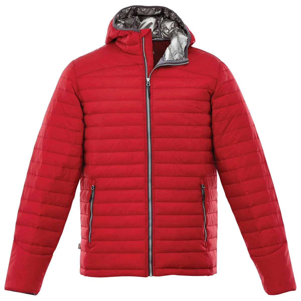 Elevate Men's Team Red Silverton Packable Insulated Jacket 3 Elevate Men's Team Red Silverton Packable Insulated Jacket
