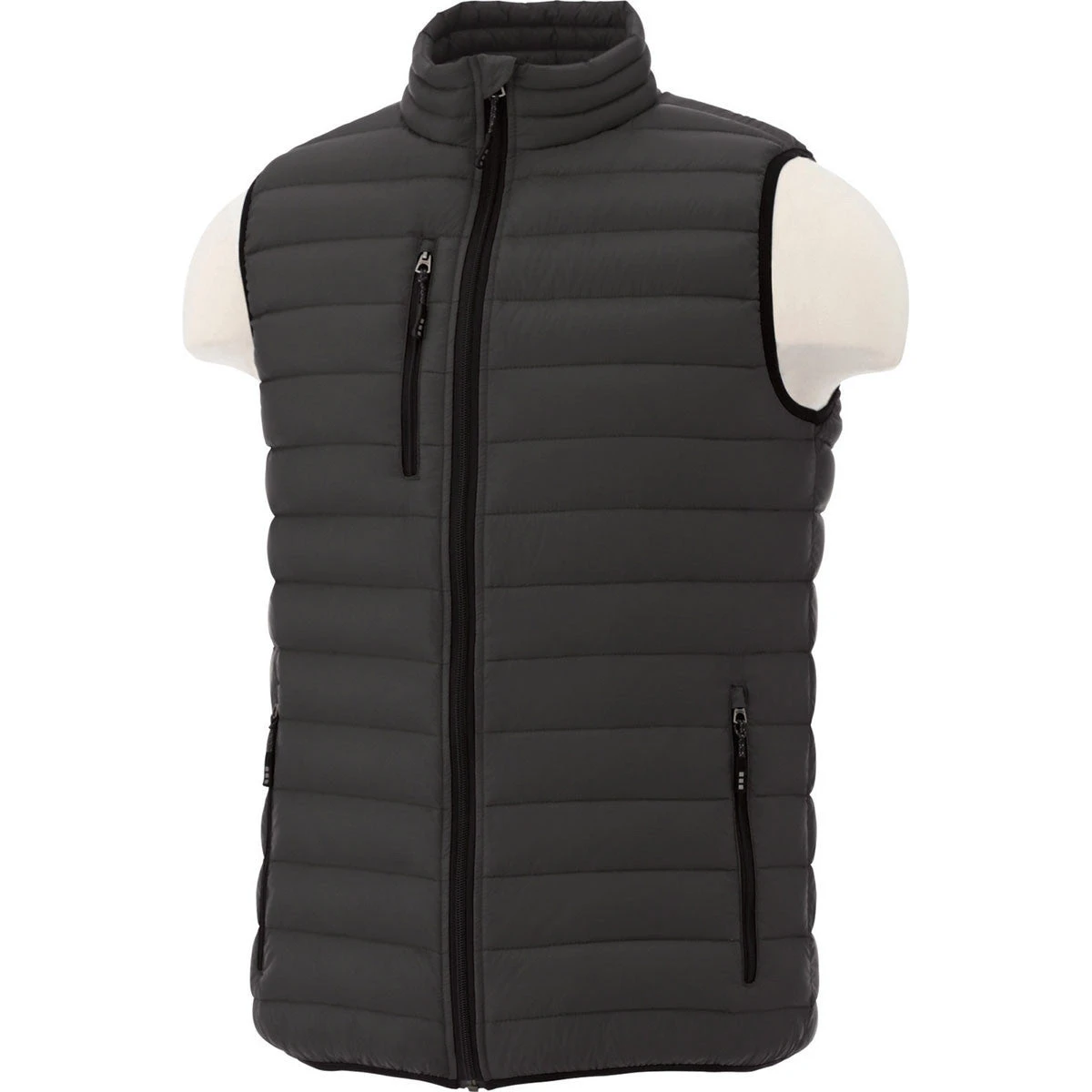 Elevate Men's Black Whistler Light Down Vest 3 Elevate Men's Black Whistler Light Down Vest