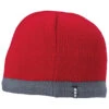 Elevate Team Red/Steel Grey Cogent Knit Beanie 1 Elevate Team Red/Steel Grey Cogent Knit Beanie -Elevate TM36004 Team Red Steel Grey F