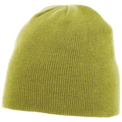 Elevate Dark Citron Green Level Knit Beanie