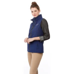 Elevate Women's Vintage Navy Warlow Softshell Vest -Elevate TM92504 573 HTS