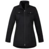 Elevate Women's Black Hardy Eco Jacket 1 Elevate Women's Black Hardy Eco Jacket -Elevate TM92720 Black F