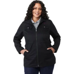 Elevate Women's Black Hardy Eco Jacket 9 Elevate Women's Black Hardy Eco Jacket -Elevate TM92720 Black HTF