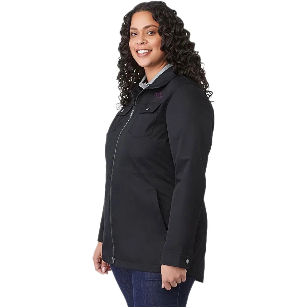 Elevate Women's Black Hardy Eco Jacket 7 Elevate Women's Black Hardy Eco Jacket - Image 5