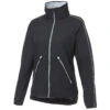 Elevate Women's Black/Silver Rincon Eco Packable Jacket 1 Elevate Women's Black/Silver Rincon Eco Packable Jacket -Elevate TM92725 995 F