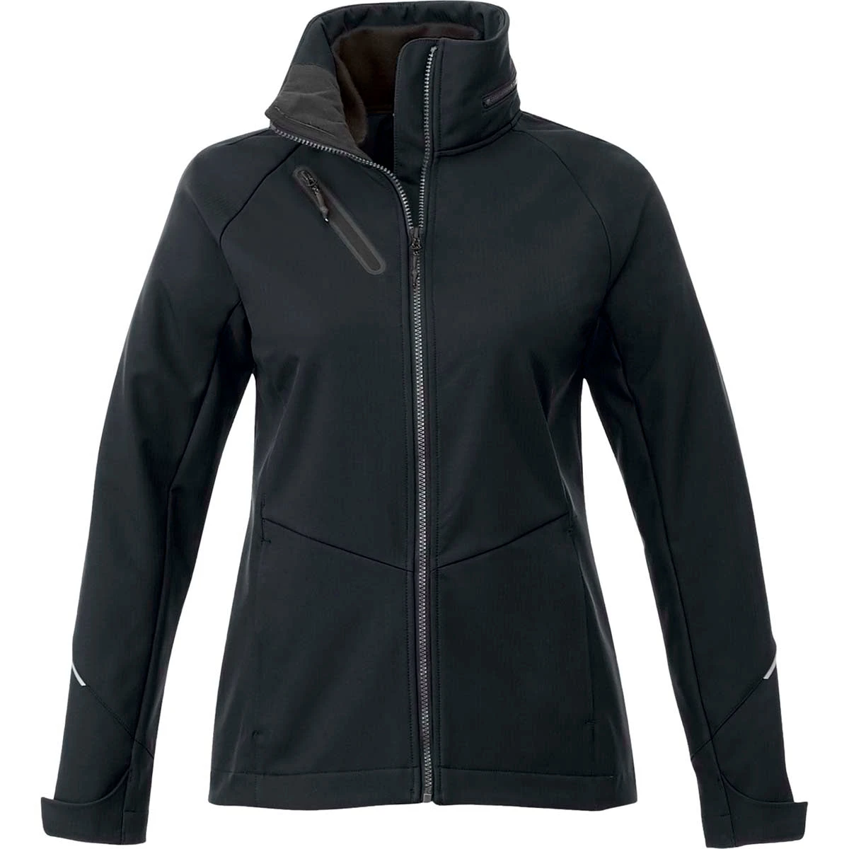 Elevate Women's Black Peyto Softshell Jacket 3 Elevate Women's Black Peyto Softshell Jacket