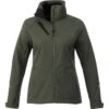 Elevate Women's Loden Peyto Softshell Jacket -Elevate TM92907 Loden F