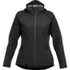Elevate Women's Black Index Softshell Jacket 1 Elevate Women's Black Index Softshell Jacket -Elevate TM92936 Black F