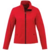 Elevate Women's Team Red Karmine Softshell Jacket -Elevate TM92937 358 F