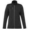 Elevate Women's Black Joris Eco Softshell Jacket -Elevate TM92940 Black F