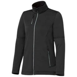 Elevate Women's Black Joris Eco Softshell Jacket -Elevate TM92940 Black S