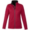 Elevate Women's Vintage Red Heather Joris Eco Softshell Jacket 1 Elevate Women's Vintage Red Heather Joris Eco Softshell Jacket -Elevate TM92940 Vintage Red Heather F