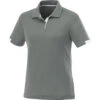 Elevate Women's Steel Grey Kiso Short Sleeve Polo