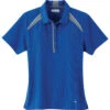 Elevate Women's New Royal Quinn Short Sleeve Polo -Elevate TM96216 New Royal F