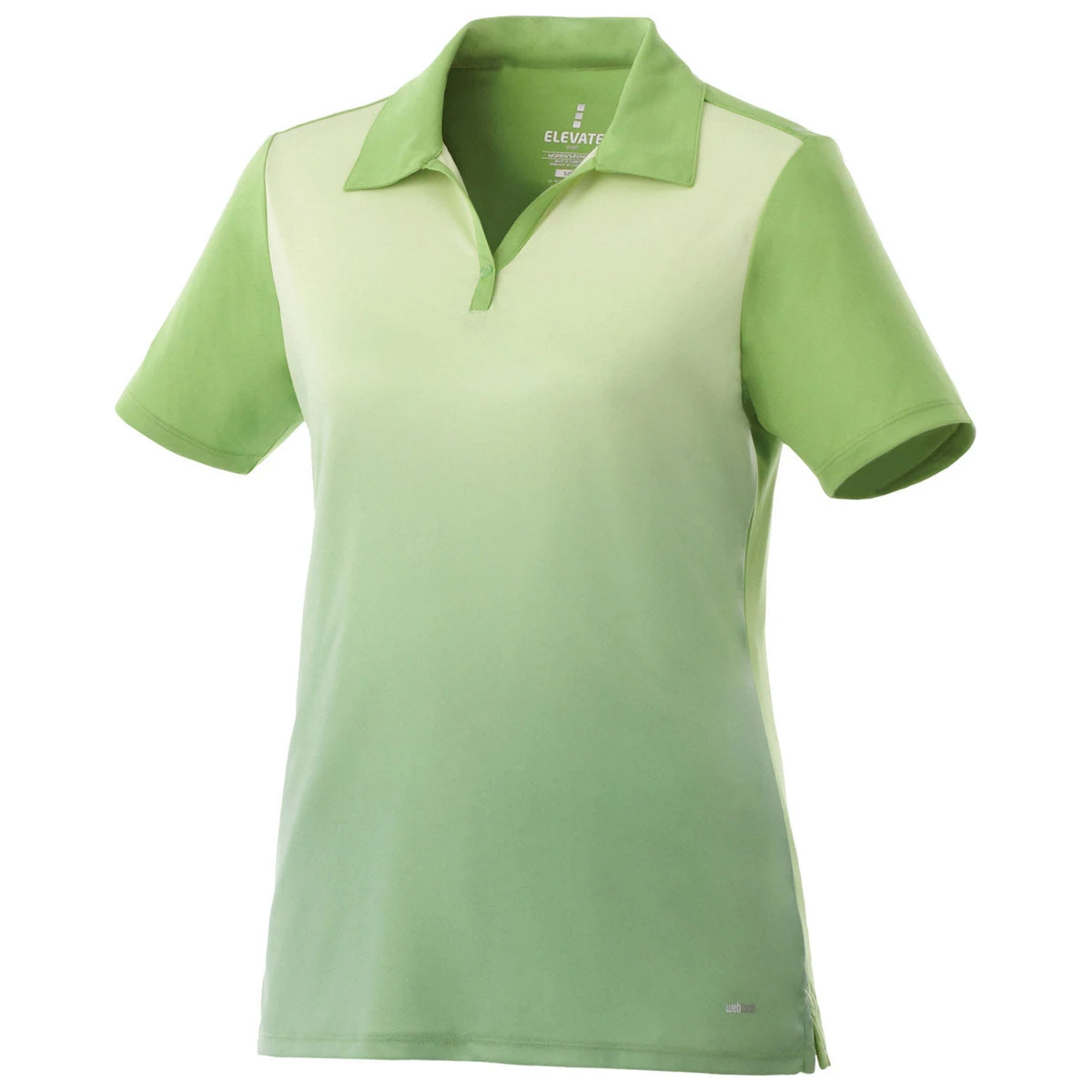Elevate Women's Green Tea Next Short Sleeve Polo 3 Elevate Women's Green Tea Next Short Sleeve Polo
