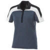 Elevate Women's Indigo/Navy/White Vesta Short Sleeve Polo