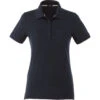 Elevate Women's Navy Banfield Short Sleeve Polo -Elevate TM96223 Navy F