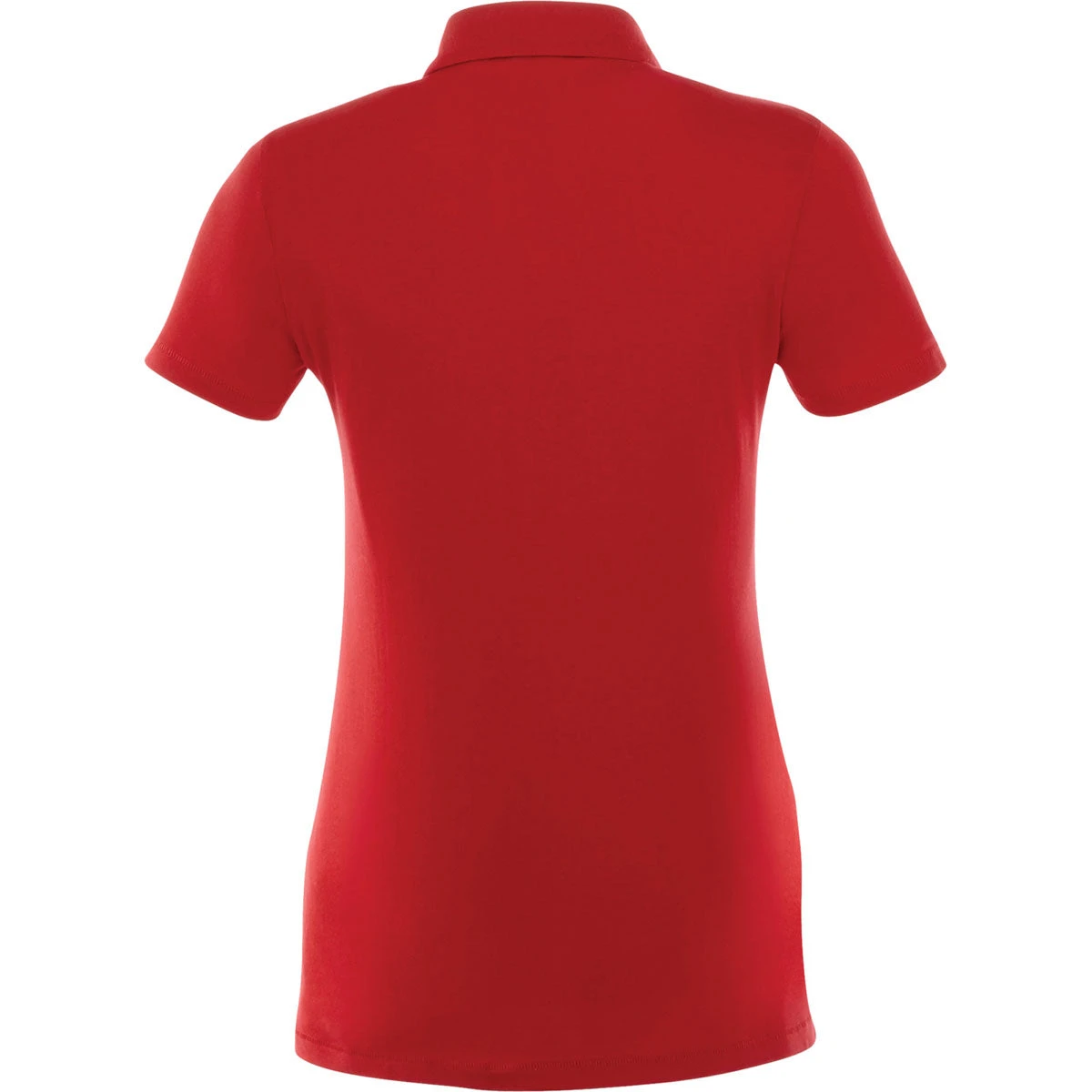Elevate Women's Team Red Acadia Short Sleeve Polo 4 Elevate Women's Team Red Acadia Short Sleeve Polo - Image 2