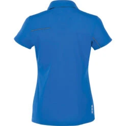 Elevate Women's Olympic Blue/Steel Grey Wilcox Short Sleeve Polo -Elevate TM96309 Olympic Blue Steel Grey B