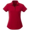 Elevate Women's Team Red/Black Remus Short Sleeve Polo -Elevate TM96310 358 F