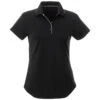 Elevate Women's Black/Quarry Remus Short Sleeve Polo -Elevate TM96310 995 F