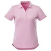 Elevate Women's Pink Zircon Otis Short Sleeve Polo 2 Elevate Women's Pink Zircon Otis Short Sleeve Polo -Elevate TM96311 326 F