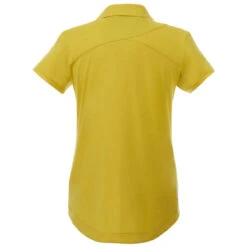 Elevate Women's Gold Amos Eco Short Sleeve Polo -Elevate TM96312 230 B