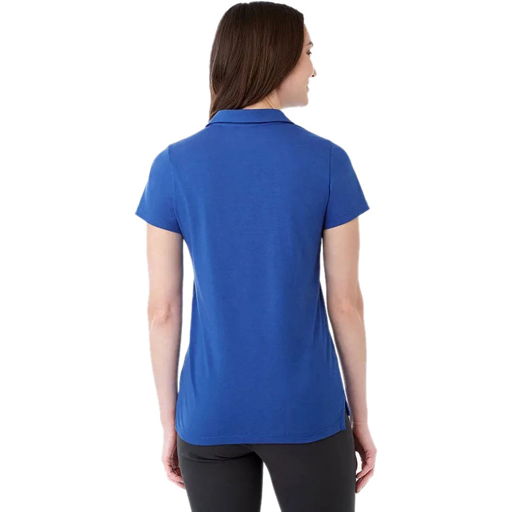 Elevate Women's New Royal Somoto Eco Short Sleeve Polo 6 Elevate Women's New Royal Somoto Eco Short Sleeve Polo - Image 4