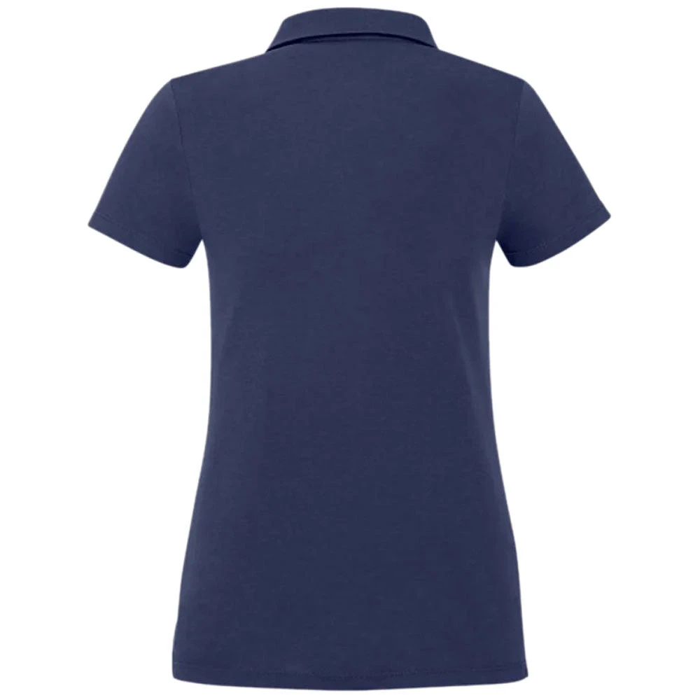 Elevate Women's Vintage Navy Somoto Eco Short Sleeve Polo 4 Elevate Women's Vintage Navy Somoto Eco Short Sleeve Polo - Image 2
