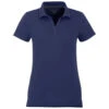 Elevate Women's Vintage Navy Somoto Eco Short Sleeve Polo