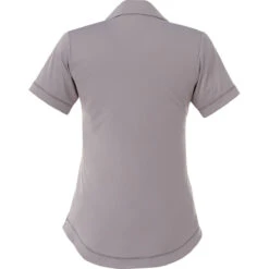 Elevate Women's Heather Grey/Quarry Sagano Short Sleeve Polo -Elevate TM96508 Heather Grey Quarry B