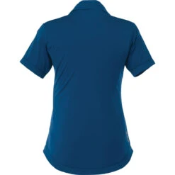 Elevate Women's Olympic Blue Heather/Invictus Sagano Short Sleeve Polo 5 Elevate Women's Olympic Blue Heather/Invictus Sagano Short Sleeve Polo -Elevate TM96508 Olympic Blue Heather Invictus B