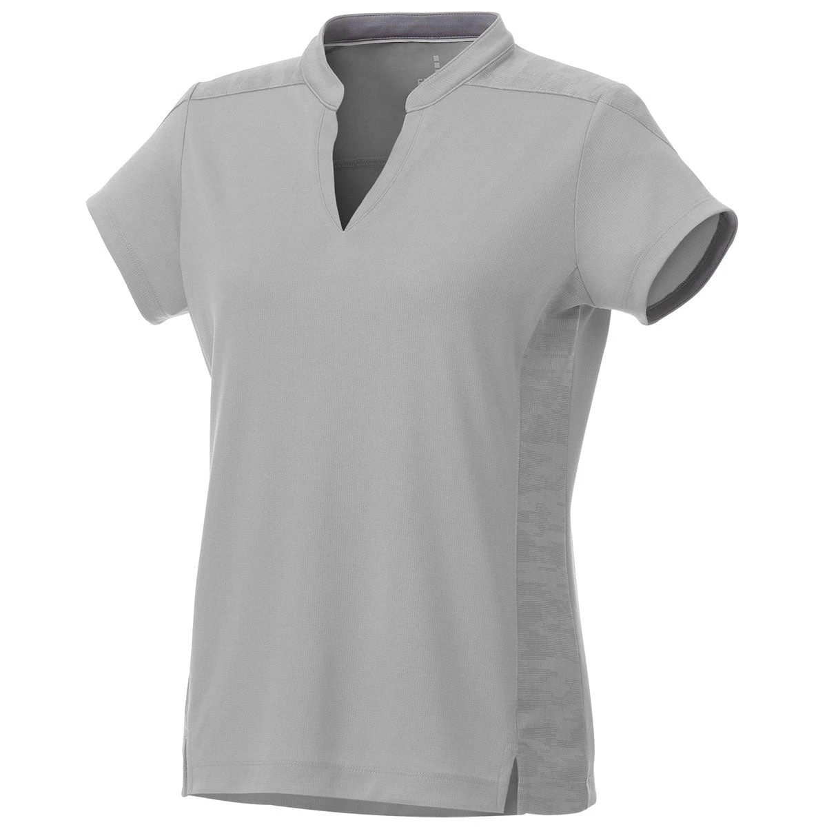 Elevate Women's Silver Piedmont Short Sleeve Polo 3 Elevate Women's Silver Piedmont Short Sleeve Polo