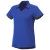 Elevate Women's New Royal/Grey Storm Cerrado Short Sleeve Polo 2 Elevate Women's New Royal/Grey Storm Cerrado Short Sleeve Polo -Elevate TM96512 561 F