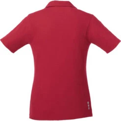 Elevate Women's Vintage Red Jepson Short Sleeve Polo -Elevate TM96608 Vintage Red B