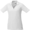Elevate Women's White Jepson Short Sleeve Polo -Elevate TM96608 White F