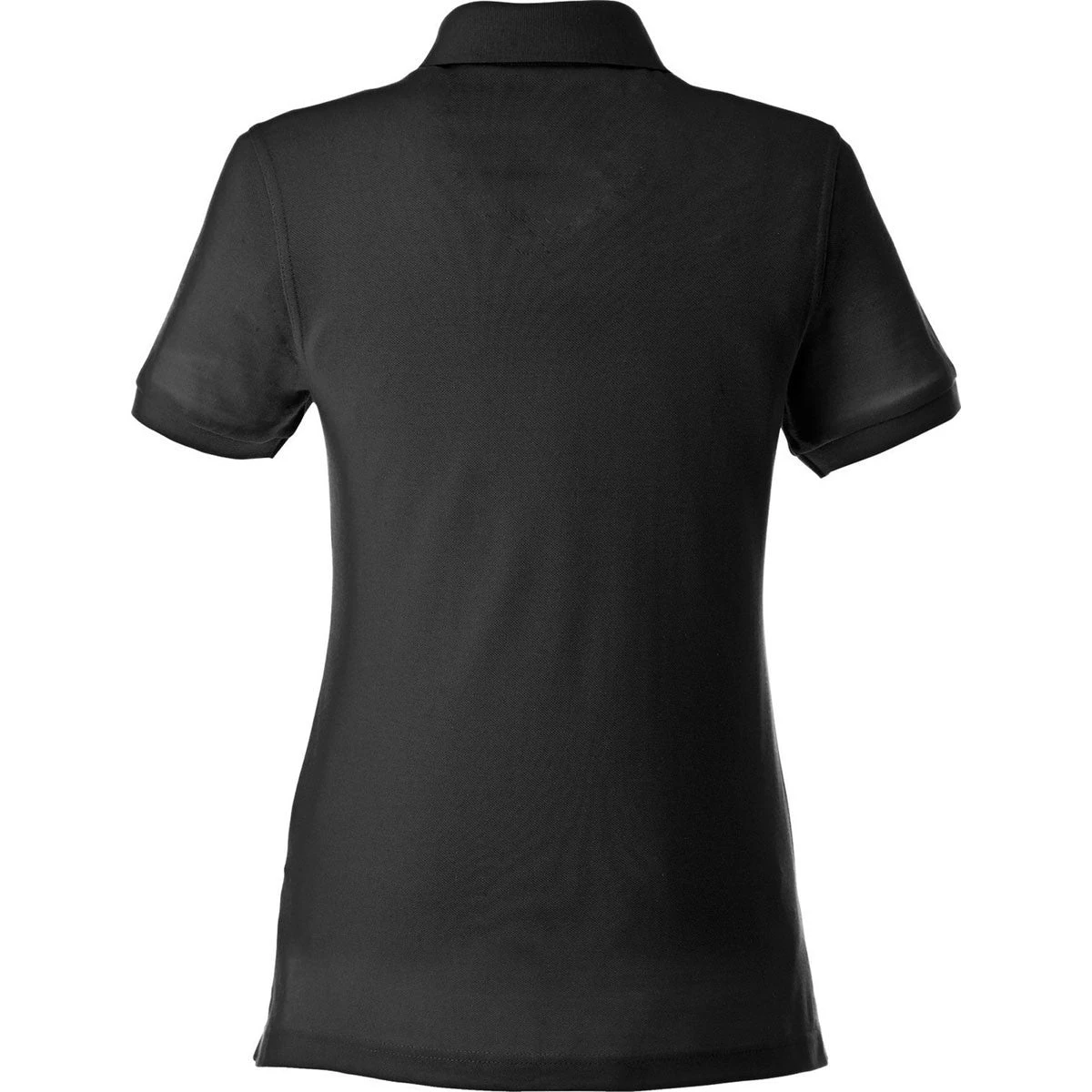 Elevate Women's Black Belmont Short Sleeve Polo 4 Elevate Women's Black Belmont Short Sleeve Polo - Image 2