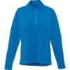 Elevate Women's Olympic Blue Caltech Knit Quarter Zip -Elevate TM97807 Olympic Blue F