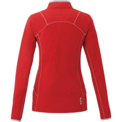 Elevate Women's Team Red Knew Knit Half Zip 5 Elevate Women's Team Red Knew Knit Half Zip -Elevate TM97809 Team Red B